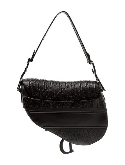 Oblique Jacquard Saddle