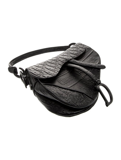 Oblique Jacquard Saddle