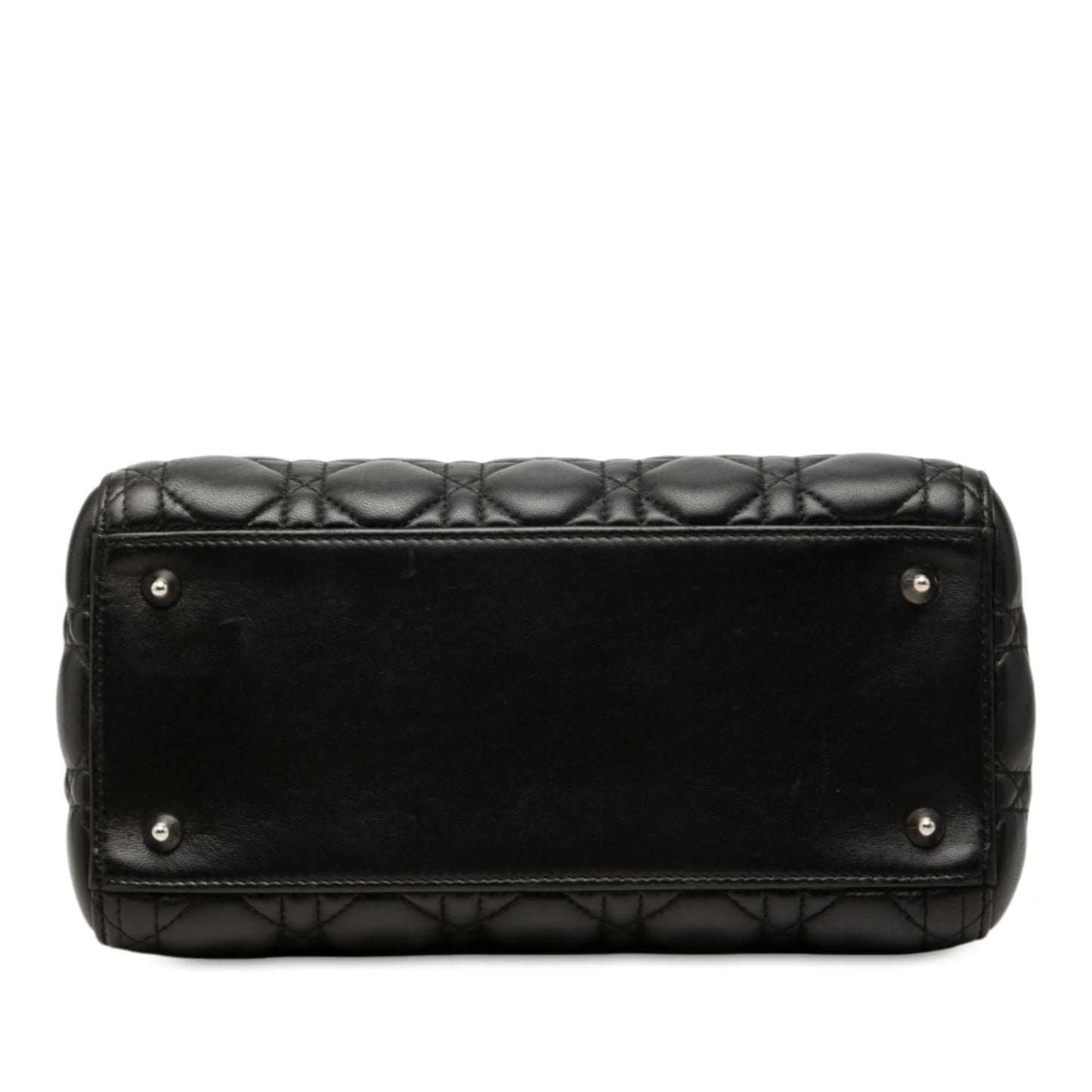 Medium Lambskin Cannage Lady Dior