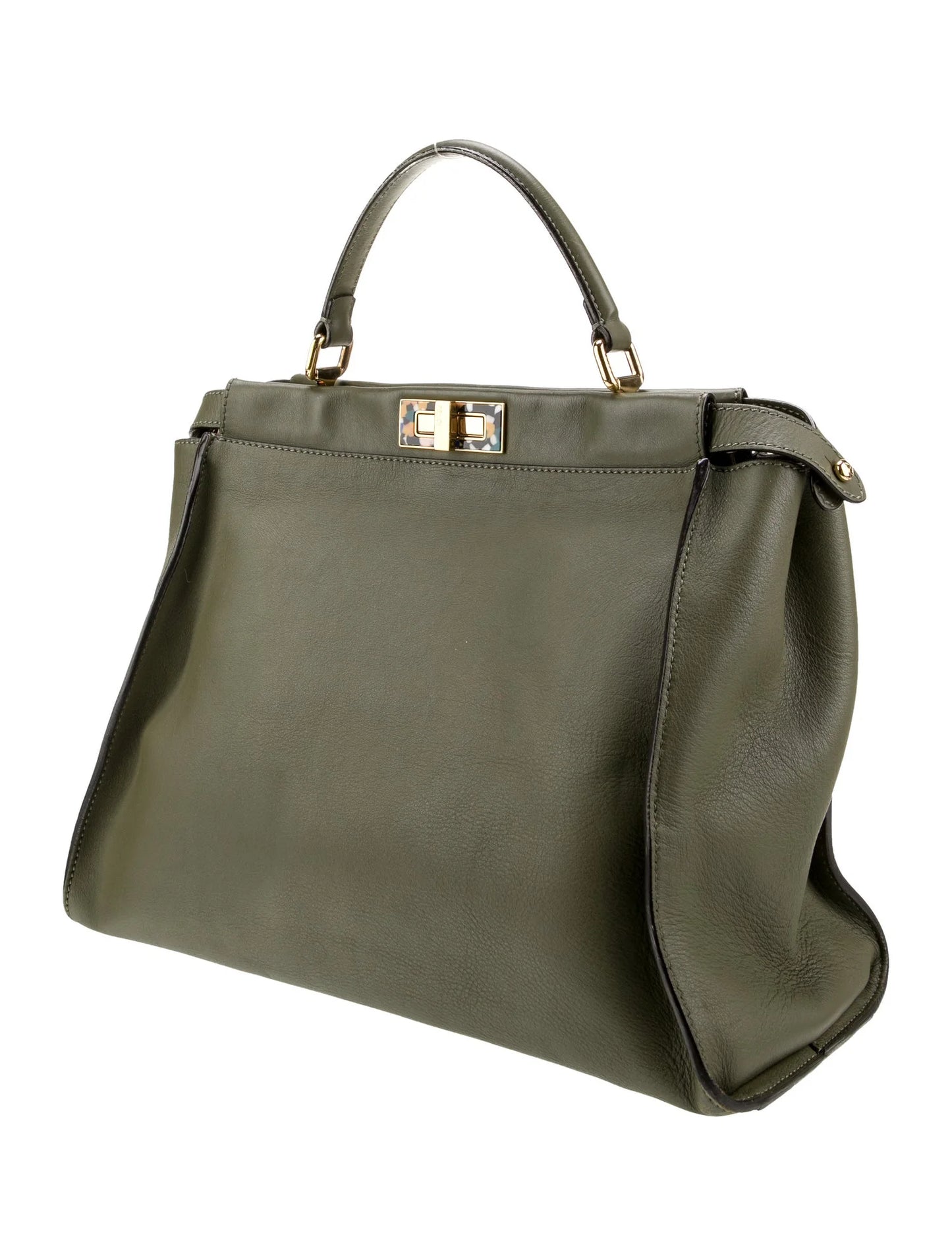 Leather Peekaboo Large