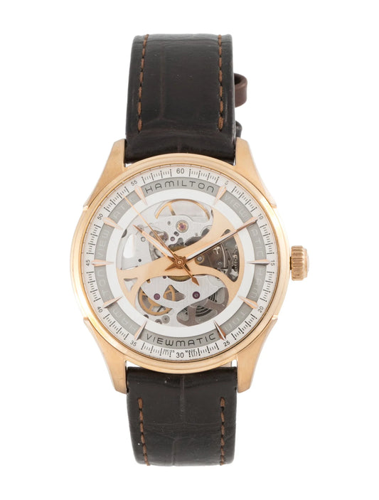 Jazzmaster Viewmatic Skeleton Gent Auto Watch