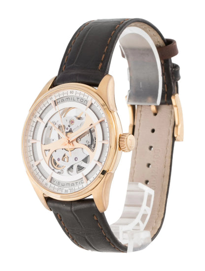 Jazzmaster Viewmatic Skeleton Gent Auto Watch