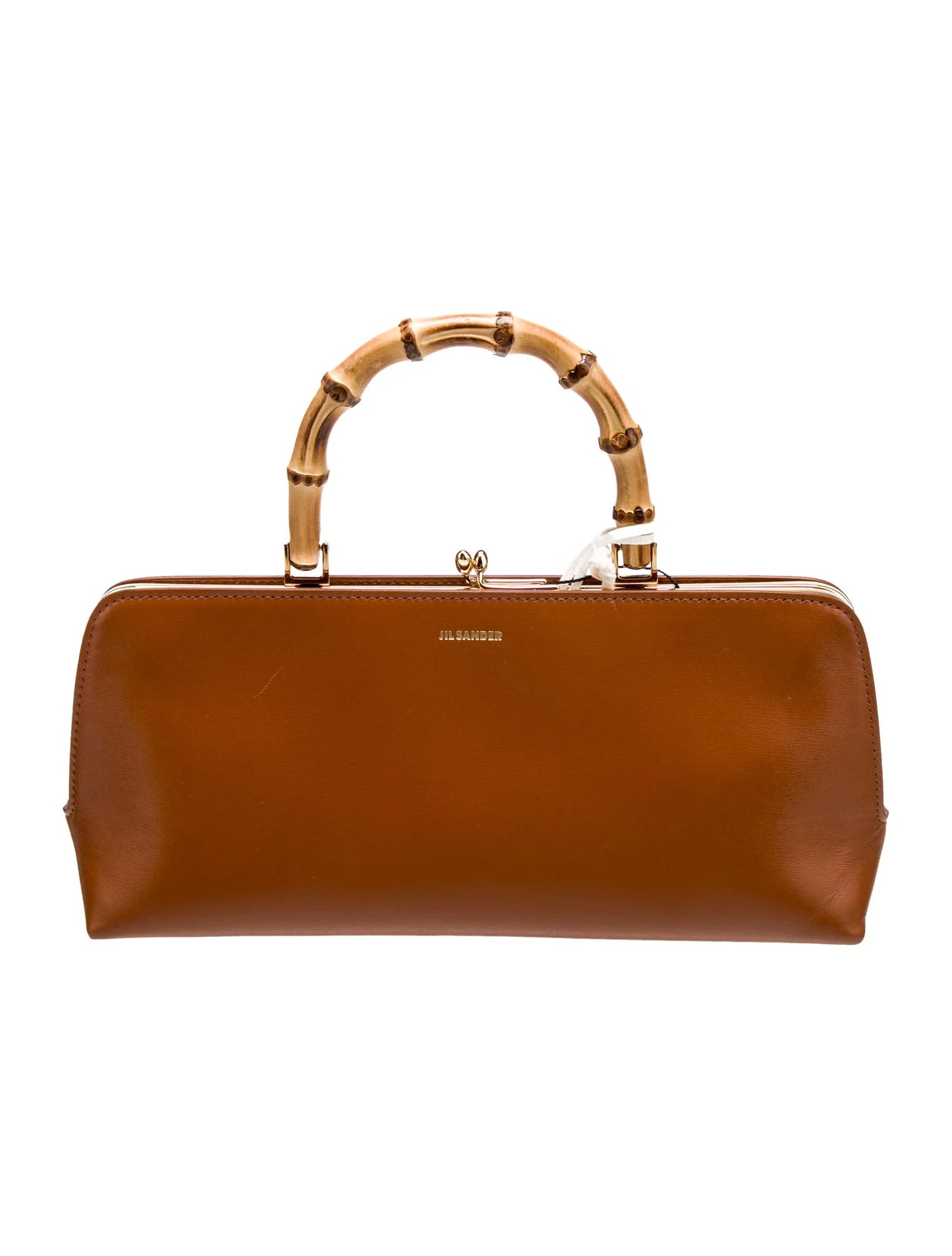 Leather Top Handle Bag w/ Tags