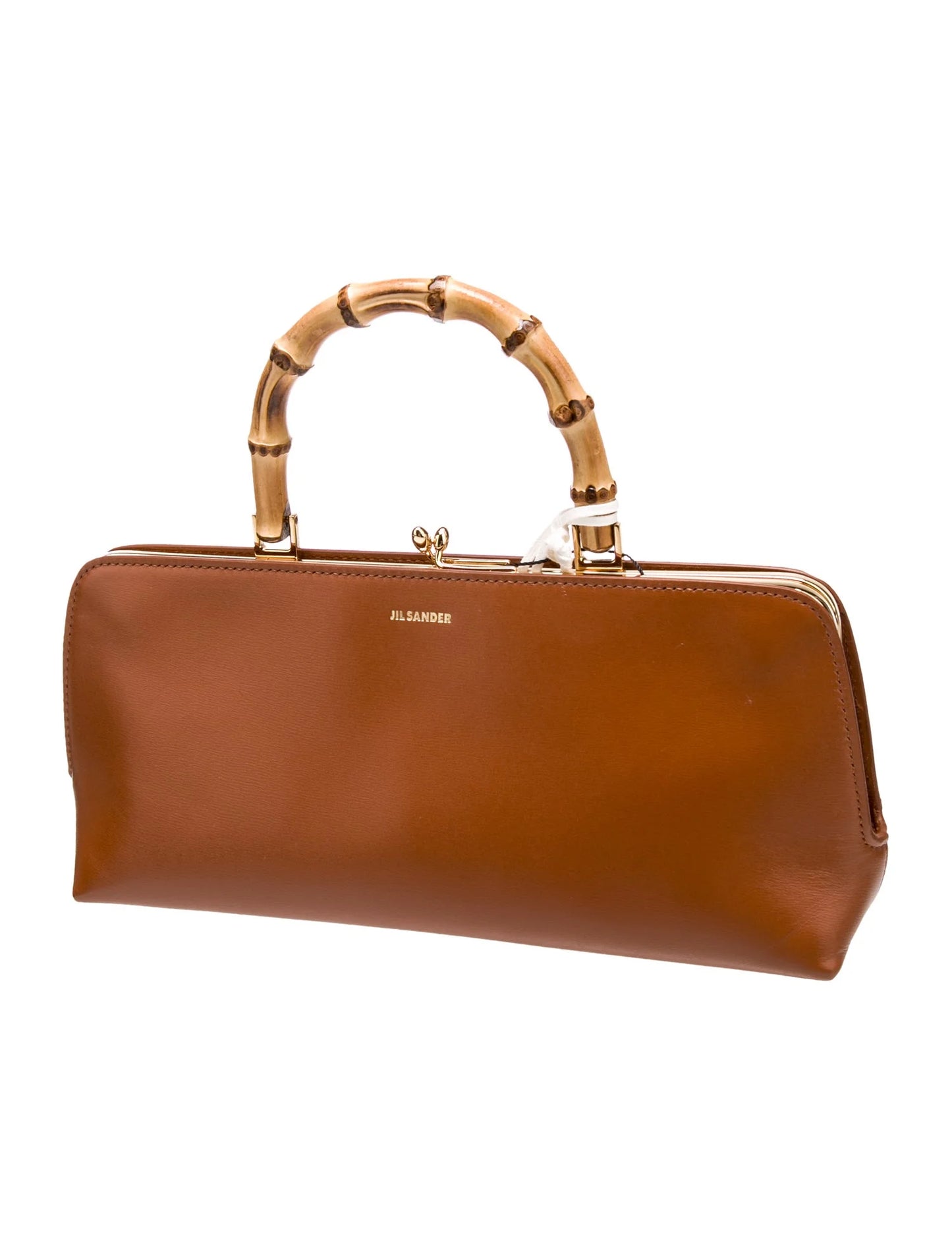 Leather Top Handle Bag w/ Tags