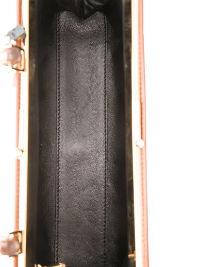 Leather Top Handle Bag w/ Tags