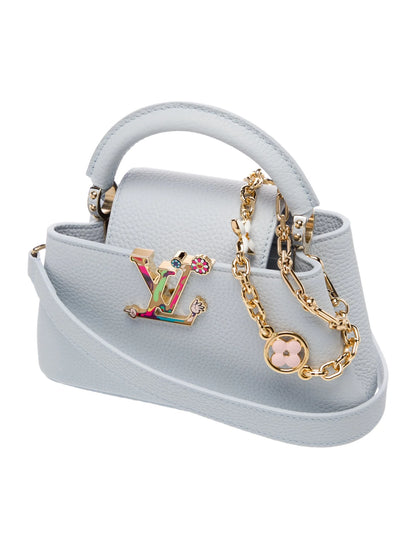 Taurillon Leather x Takashi Murakami Capucines East-West Mini 2025 w/ Tags