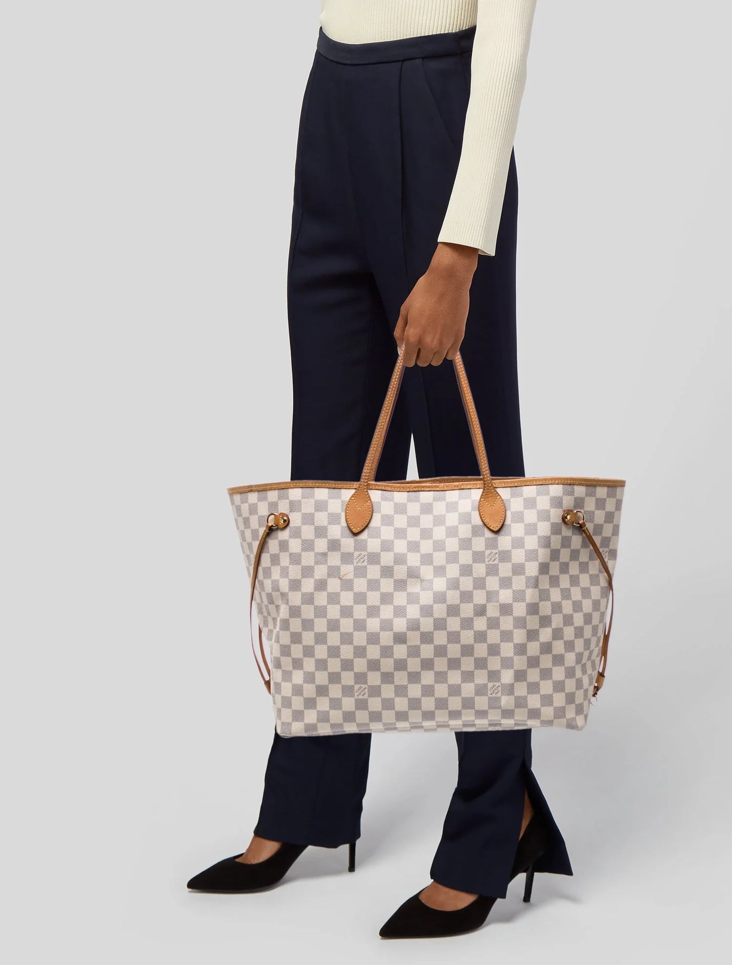 Damier Azur Neverfull w/Pouch GM