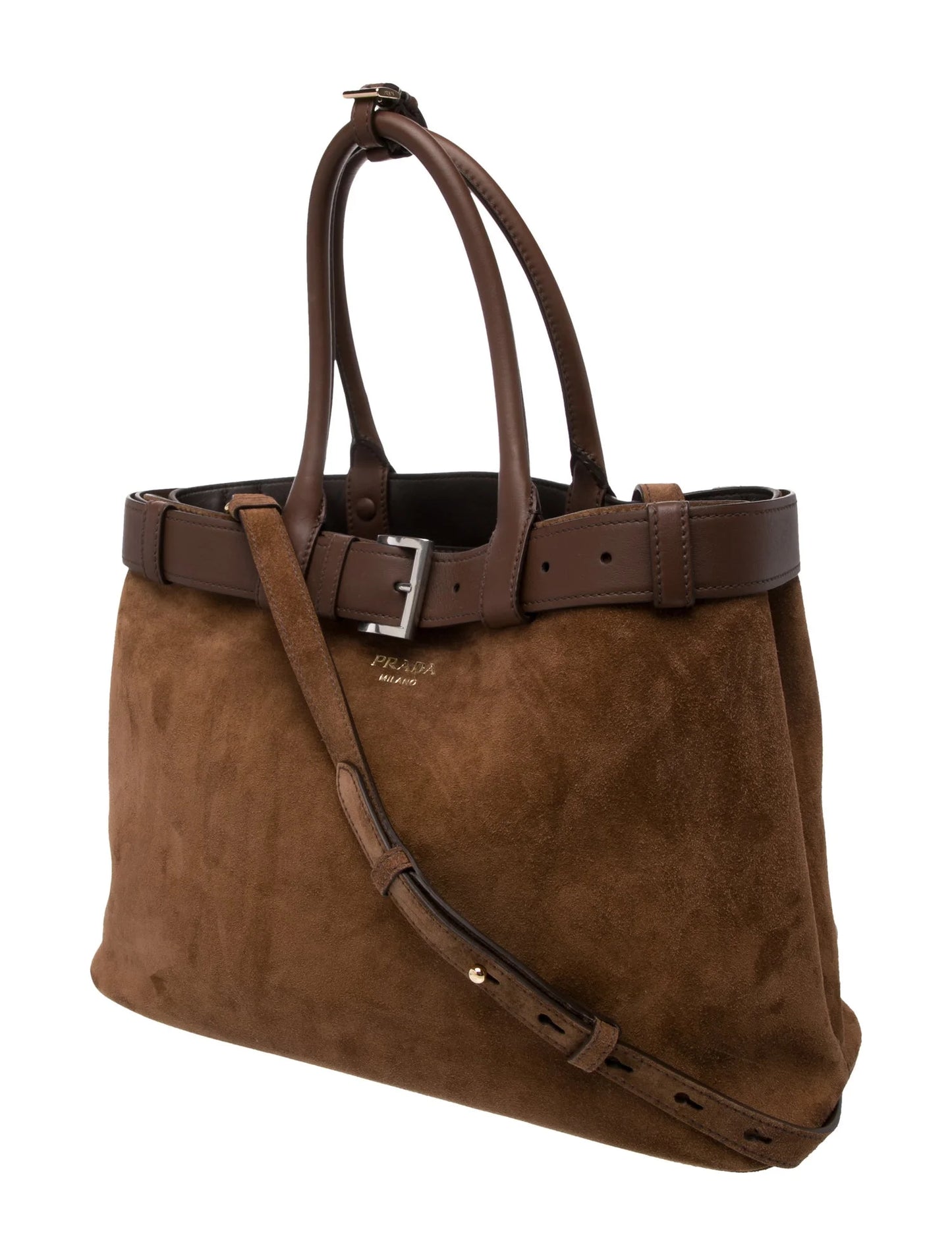 Scamosciato Suede Buckle Large