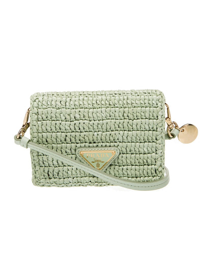 Straw Crossbody Bag
