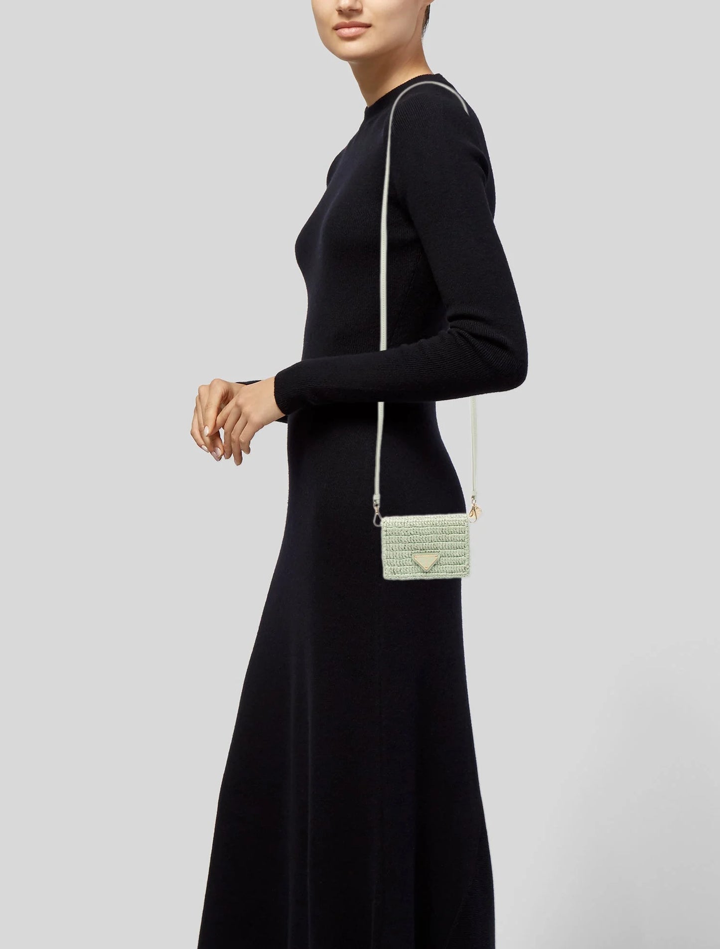 Straw Crossbody Bag