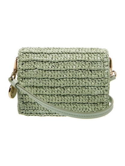 Straw Crossbody Bag