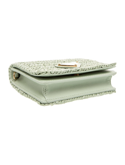 Straw Crossbody Bag